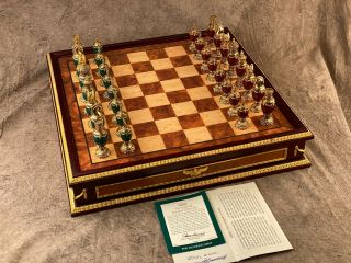 House Of Faberge Limited Edition The Imperial Jeweled Chess Set,  Franklin