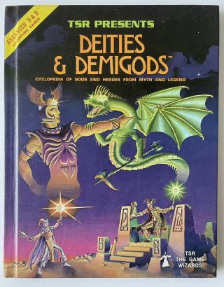Deities And Demigods First Edition - Ad&d 144 Page Cthulhu,