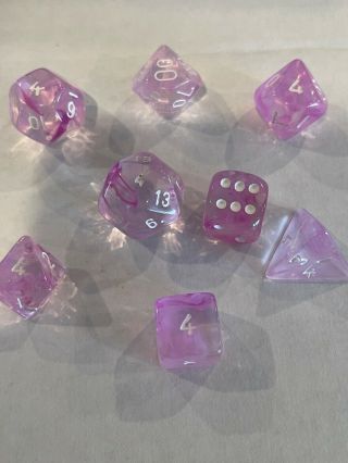 Chessex Nebula Purple Oop Dice Set