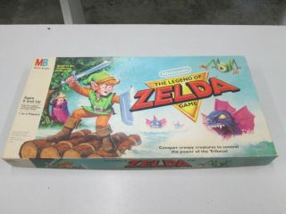 Vintage 1988 Nintendo The Legend Of Zelda Board Game 100 Complete Miltonbradley