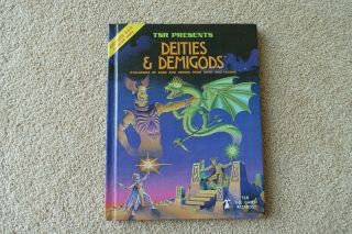 1980 Tsr Ad&d Deities & Demigods 2013 / 2nd Print 144 Pages / Nm,  / Ward Gygax