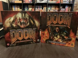 Doom The Board Game,  Expansion Complete Oop 1st Edition Ffg
