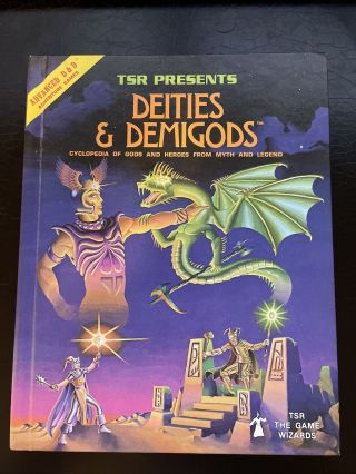 Dungeons And Dragons Deities Demigods Cthulhu