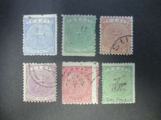 Fiji Stamps: Variety Set - Seldom Seen - Rare - (c419)