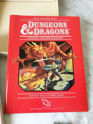 Dungeons & Dragons Basic Rules Set 1 1983 Complete Except Dice & Crayon 6