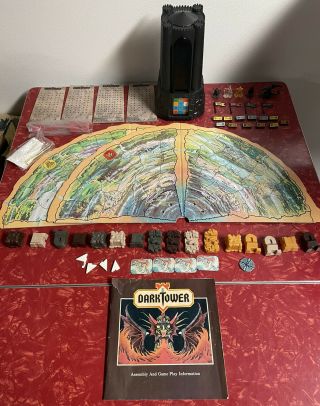 Vintage 1981 Dark Tower Board Game Milton Bradley Game