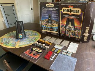 Vtg 1981 Dark Tower Milton Bradley Board Game Tower Not Nearly Complete
