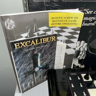 Mirage Excalibur Electronics Computerized Chess Game - 3