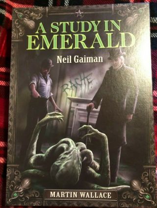 Out Of Print Board Game: A Study In Emerald By Martin Wallace 1st Edition