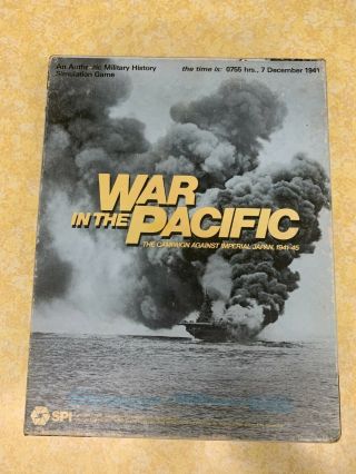 War In The Pacific - Spi Game