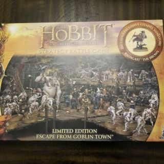 Lotr The Hobbit Strategy Battle Game Limited Edition Escape From Goblin Town Oop