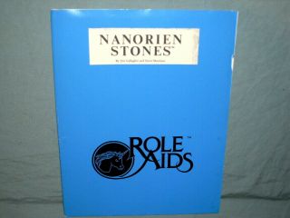 D&d 1st Ed Role Aids Module - Nanorien Stones (very Rare From 1982 And Exc)