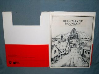 D&D 1st Ed ROLE AIDS Module - BEASTMAKER MOUNTAIN (VERY RARE FROM 1982 and VG, ) 2