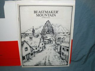 D&D 1st Ed ROLE AIDS Module - BEASTMAKER MOUNTAIN (VERY RARE FROM 1982 and VG, ) 3