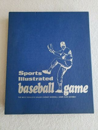 1971 Sports Illustrated Baseball Board Game Very Good