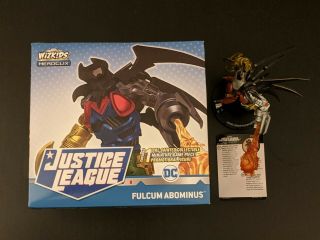 DC HeroClix - Justice League FULCUM ABOMINUS - Convention Exclusive LE DP20 - 001 2