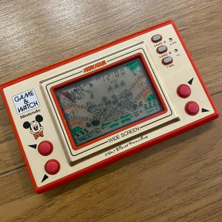Nintendo Game & Watch Mickey Mouse Widescreen Series Mc - 25 Lcd Wide Screen