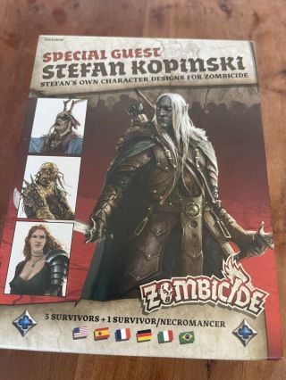 Cmon Boardgame Special Guest Box - Stefan Kopinski Zombicide,  Missing Azure