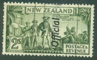 Zealand.  1936.  Official.  2/ -.  Pictorial.  U.
