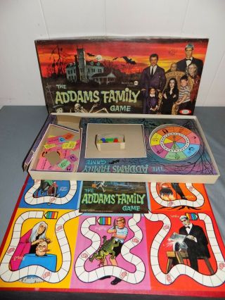 Vintage Ideal The Addams Family Board Game