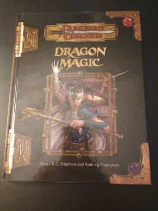 Dragon Magic D&d Dungeons Dragons 3.  5 Hardcover,  Nm,