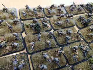 Flames Of War,  15mm,  German Army Fallschirmjager,  Painted And Based A
