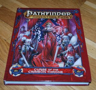 Pathfinder Curse Of The Crimson Throne Hc Adventure Path Hc D20 3.  5