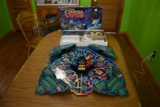 Complete Vintage Sci Fi Board Game Omega Virus Fair