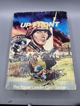 Basically Two Copies Of Up Front And.  Expansions? ? Card Game Avalon Hill