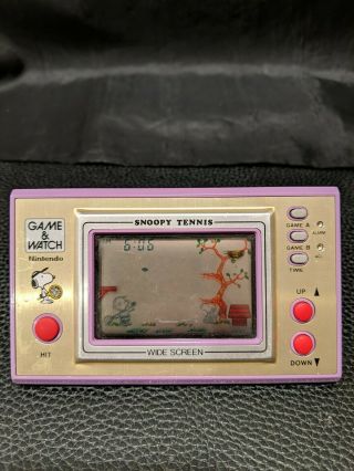 Nintendo Game & Watch Snoopy Tennis Sp - 30