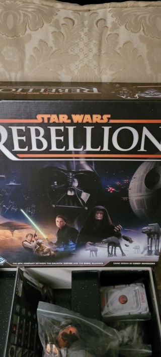 Star Wars Rebellion Board Game W/ Rise Of The Empire