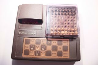 Retro Applied Concepts Inc 1979 Boris Diplomat Electronic Chess Computer 075888