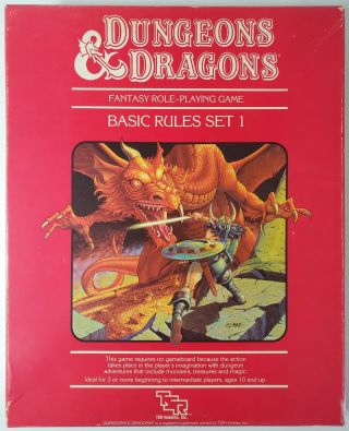 Dungeons & Dragons Basic Rules Set 1 Box Set with Dice and Dice Marker 2