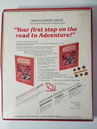 Dungeons & Dragons Basic Rules Set 1 Box Set with Dice and Dice Marker 3