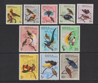 Papua Guinea - 1964,  Birds Set - Mnh - Sg 61/71