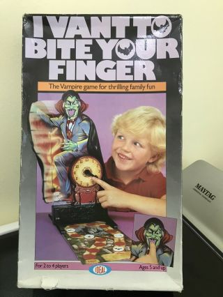 I Vant To Bite Your Finger Ideal 1984 3