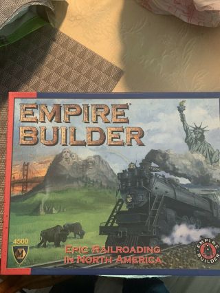 Empire Builder Epic Railroad In North America Complete In
