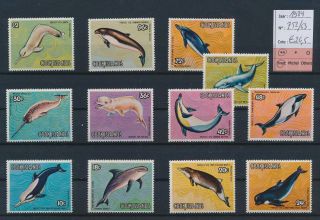 Lo17210 Cook Islands 1984 Dolphin Sealife Fine Lot Mnh Cv 26,  5 Eur