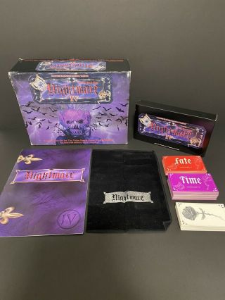 Nightmare Iv Vhs Video Board Game Expansion 4 Complete Elizabeth Bathory Vampire