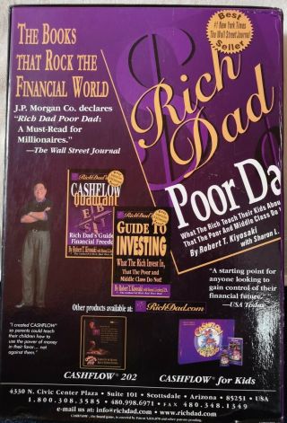 CASHFLOW - Rich Dad Investing Board Game by Robert Kiyosaki - COMPLETE 2