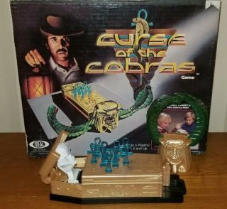 Curse Of The Cobras Vintage 1982 Ideal Game Cobra