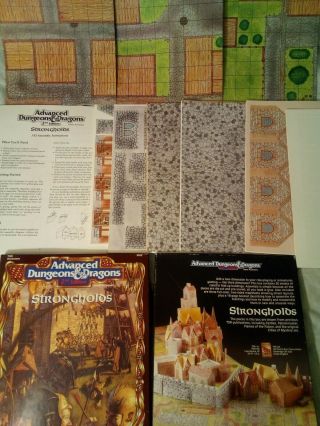 Dungeons And Dragons Strongholds Complete/unpunched