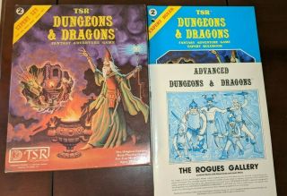 Partial Tsr Dungeons & Dragons D&d Game Expert Set 1st Edition 1981