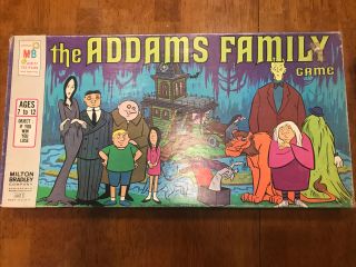 Milton Bradley Vintage The Addams Family Board Game