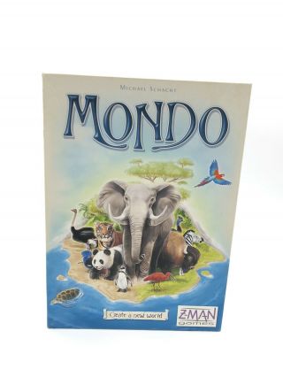 Mondo Create A World Board Game Z - Man Games Complete