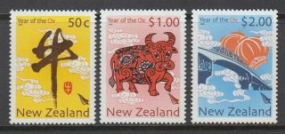 Zealand Set 2009 Year Of The Ox (id:nzs2208)