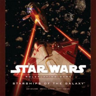 Wotc Star Wars Saga Starships Of The Galaxy (saga Ed) Vg,