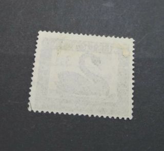 Australia 1953 - 54 Black Swan stamp Fine Ref:179 2