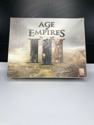 Age Of Empires Iii 3 The Age Of Discovery Board Game.
