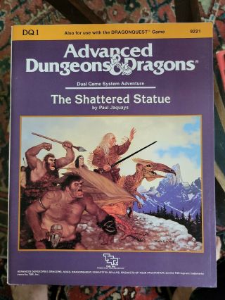 Advanced Dungeons And Dragons: The Shattered Statue